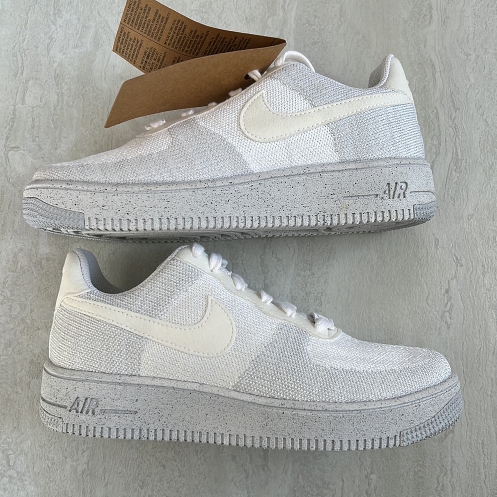 New Nike Air Force 1 crater Flyknit sneakers shoes - Picture 2 of 8